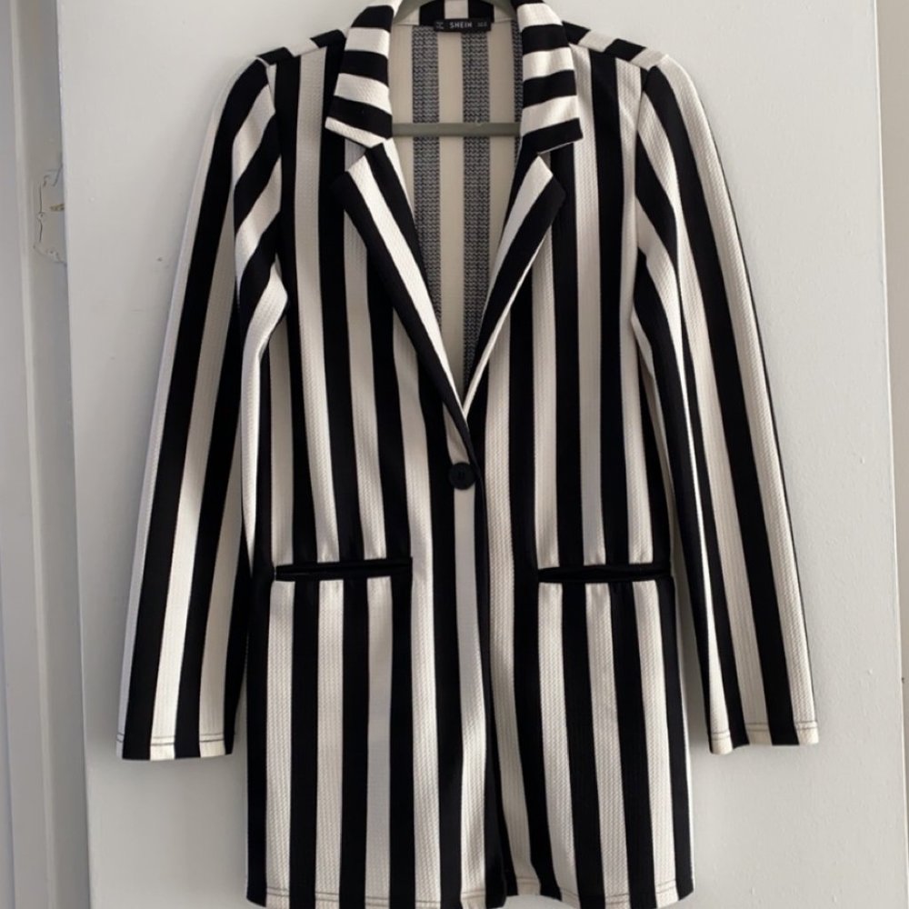 Striped blazer